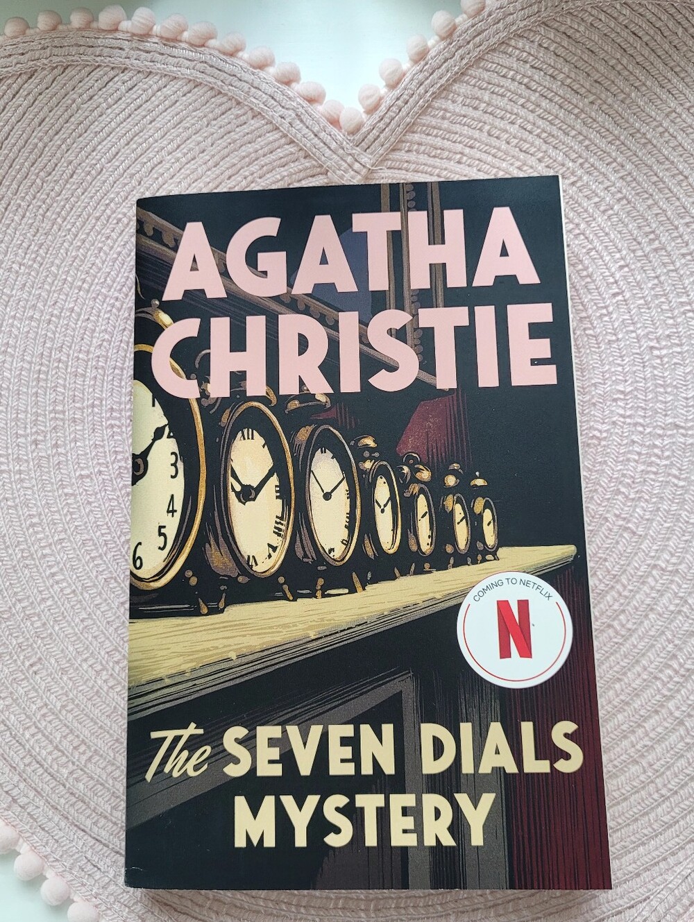 Agatha Christie "The Seven Dials Mystery" - Larger Sized Paperback